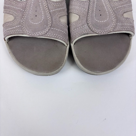 Easy Spirit Highline Leather Sandals Wedge Slip On Slingback Lightweight 10 - Picture 6 of 15